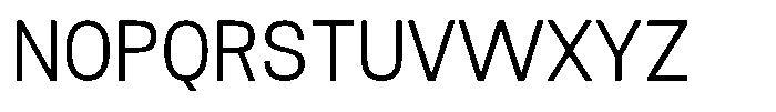 Nostard Light Font UPPERCASE