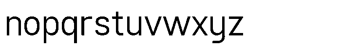 Nostard Light Font LOWERCASE