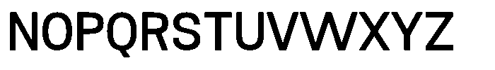 Nostard Medium Font UPPERCASE