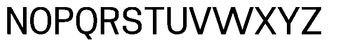 Nostard Regular Font UPPERCASE