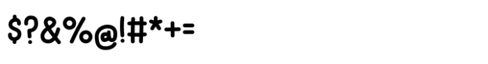 Nosy Note Regular Font OTHER CHARS