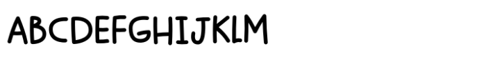 Nosy Note Regular Font UPPERCASE