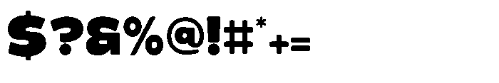 Not Beast Regular Font OTHER CHARS