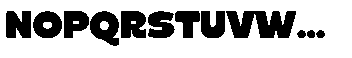 Not Beast Regular Font UPPERCASE