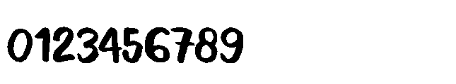 Not Quite Zen Brush Regular Font OTHER CHARS