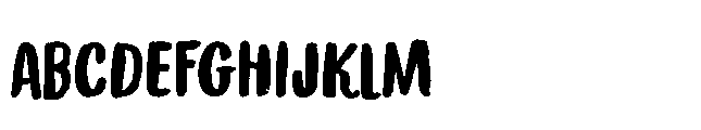Not Quite Zen Brush Regular Font UPPERCASE