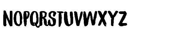 Not Quite Zen Brush Regular Font LOWERCASE