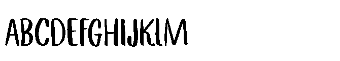 Not Quite Zen Regular Font UPPERCASE