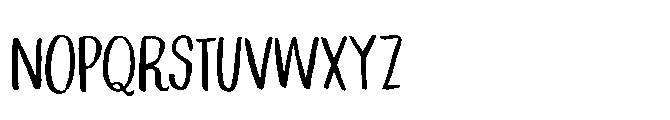 Not Quite Zen Regular Font UPPERCASE