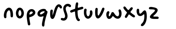 NoteStar Thin Font LOWERCASE