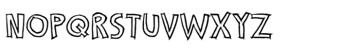 Notebug Regular Font UPPERCASE