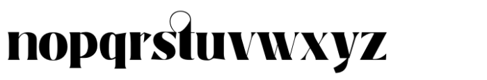 Notelia Font LOWERCASE