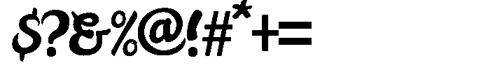 Notely Font OTHER CHARS