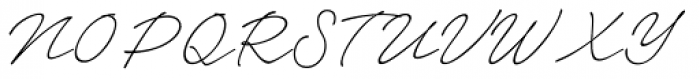 Notera 2 Thin Font UPPERCASE