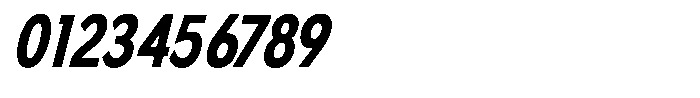 Nothern Sans Nothern Contrast Condensed Italic Font OTHER CHARS