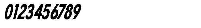 Nothern Sans Nothern Contrast Extra Condensed Italic Font OTHER CHARS