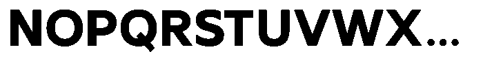 Nothern Sans Nothern Contrast Regular Font UPPERCASE