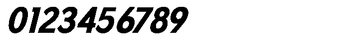 Nothern Sans Nothern Contrast Semi Condensed Italic Font OTHER CHARS