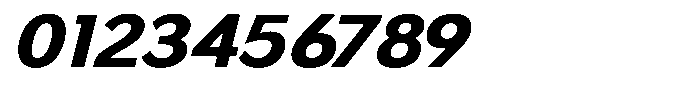 Nothern Sans Nothern Contrast Semi Expanded Italic Font OTHER CHARS