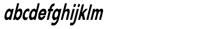 Nothern Sans Nothern Italic Extra Condensed FONT