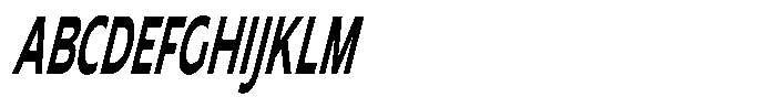 Nothern Sans Nothern Italic Ultra Condensed Font UPPERCASE