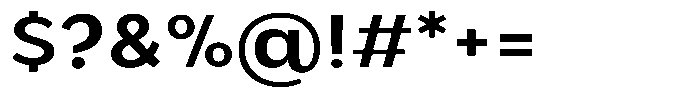 Nothern Sans Nothern Semi Expanded Font OTHER CHARS