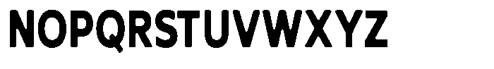 Nothern Sans Nothern Soft Contrast Condensed Font UPPERCASE