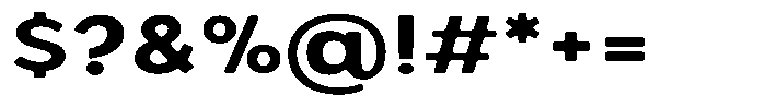 Nothern Sans Nothern Soft Contrast Expanded Font OTHER CHARS