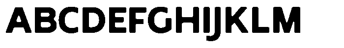 Nothern Sans Nothern Soft Contrast Regular Font UPPERCASE