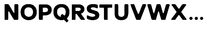 Nothern Sans Nothern Soft Contrast Regular Font UPPERCASE