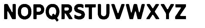 Nothern Sans Nothern Soft Contrast Semi Condensed Font UPPERCASE