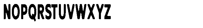 Nothern Sans Nothern Soft Contrast Ultra Condensed Font UPPERCASE