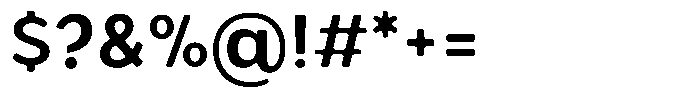 Nothern Sans Nothern Soft Regular Font OTHER CHARS