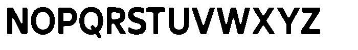 Nothern Sans Nothern Soft Semi Condensed Font UPPERCASE