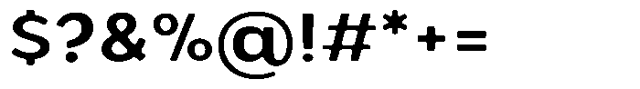 Nothern Sans Nothern Soft Semi Expanded Font OTHER CHARS