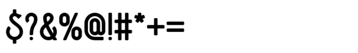 Nothern Woods Regular Font OTHER CHARS