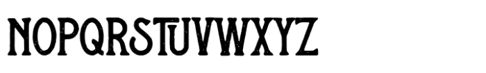 Nothern Woods Rough Font LOWERCASE