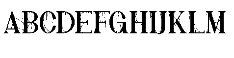 Nothing Inside Flat Nothing Inside Regular Font UPPERCASE