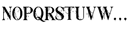 Nothing Inside Flat Nothing Inside Regular Font UPPERCASE