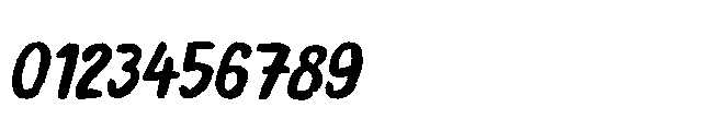 Nothing King II Italic Font OTHER CHARS