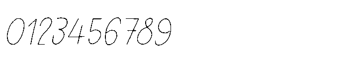 Nothing King Italic Font OTHER CHARS