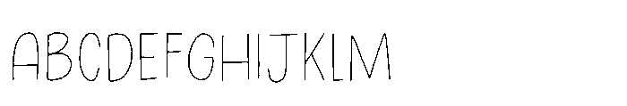 Nothing King Regular Font UPPERCASE
