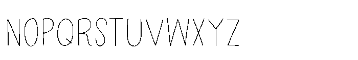 Nothing King Regular Font UPPERCASE