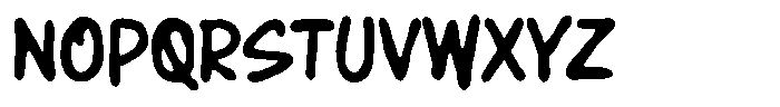 Notice Bold Font UPPERCASE