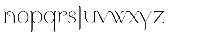 Notting Hill Regular Font LOWERCASE