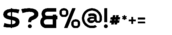 Notty Regular Font OTHER CHARS