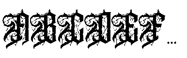 Notyrr Regular Font UPPERCASE