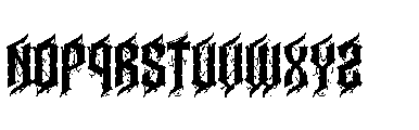 Notyrr Regular Font LOWERCASE