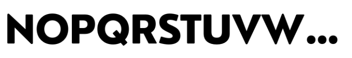 Nourd Extra Bold Font UPPERCASE