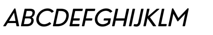 Nourd Italic Font UPPERCASE